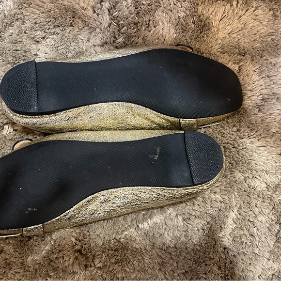 Gucci, loafers gold and monogramGG - Picture 3 of 7